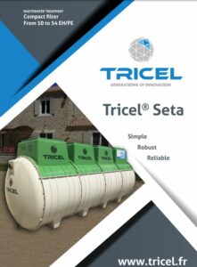 Brochure Filtre Compact Tricel Seta English