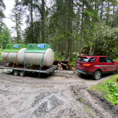 Livraison foret Assainitech Des Savoie