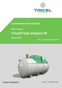 Manuel d'utilisation Tricel Seta Simplex